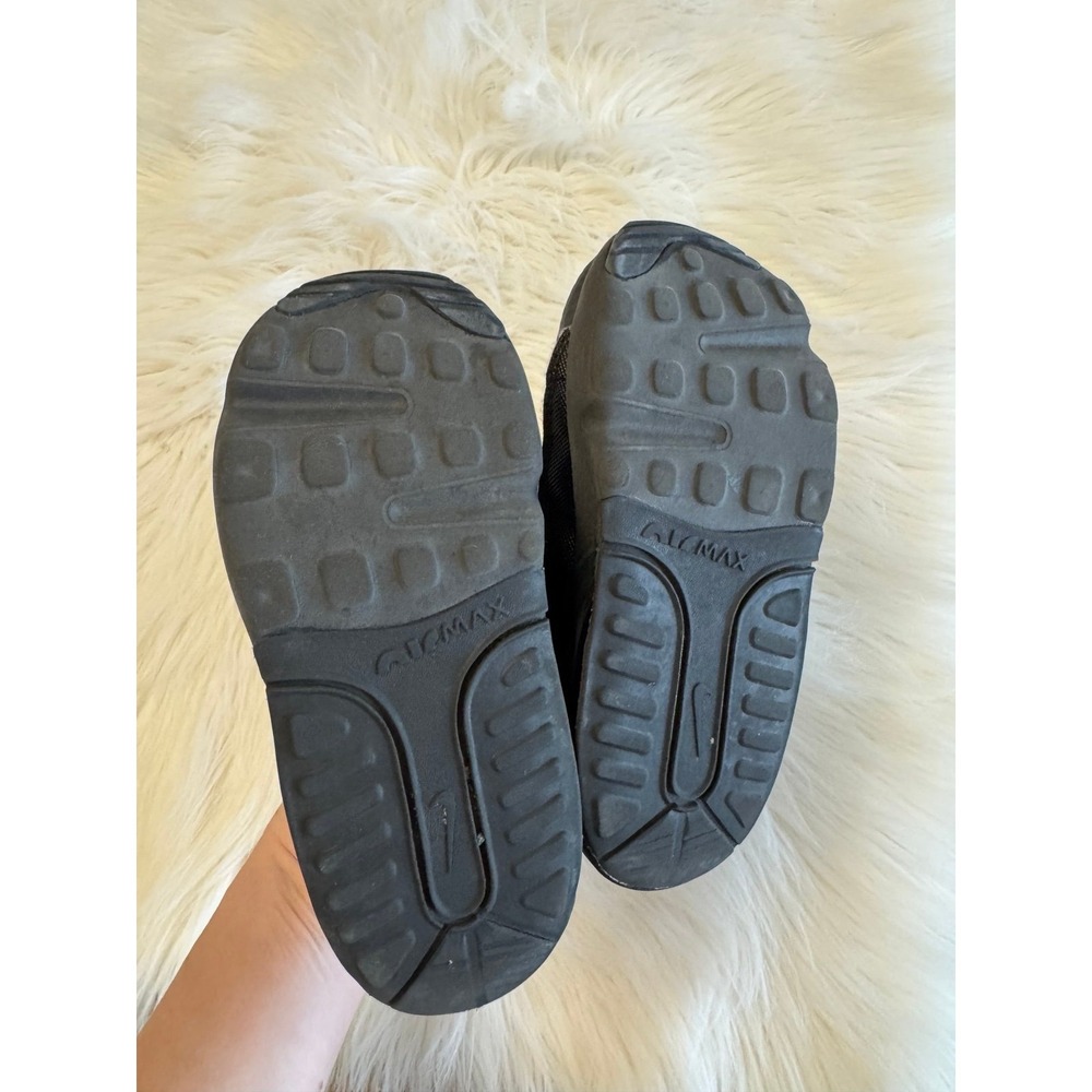 Toddler Nike Air Max 2090 shoes in the Black/Anthracite-Wolf grey size 9 - Picture 8 of 8